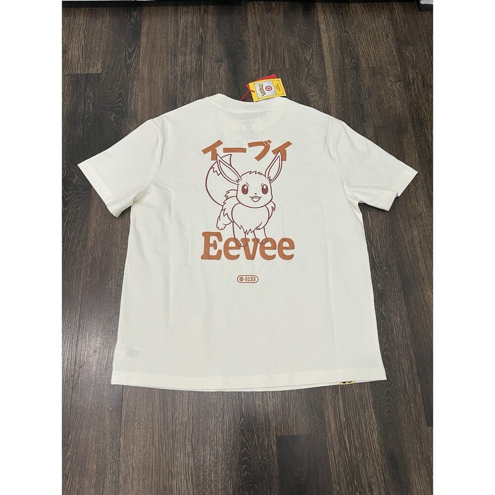 Adult Eevee Graphic Print Short Sleeve Crewneck T-Shirt - Pokémon x Target S